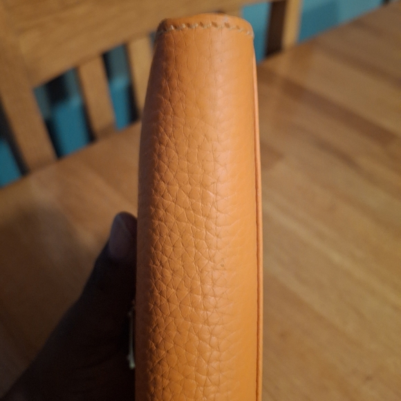 Dooney & Bourke Pebble Grain Large Zip Around Wristlet - Picture 6 of 16